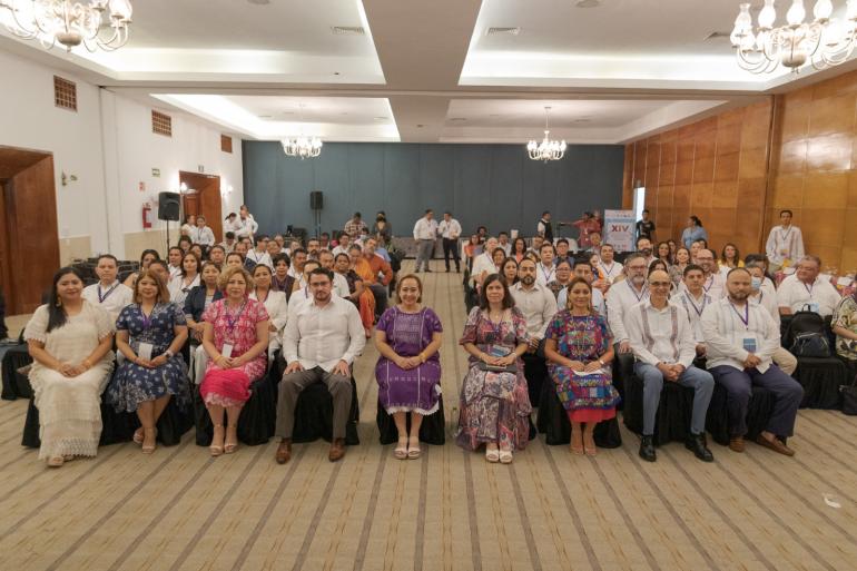 El secretario de Gobierno, Ludwig Marcial Reynoso asistió a la inauguración del Decimocuarto Encuentro Nacional de Educación Cívica