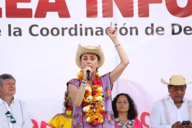 Desde las costas de Acapulco, Guerrero, Claudia Sheinbaum señaló que ‘’hoy lo más importante es la continuidad de la Cuarta Transformación de la vida pública de México’’