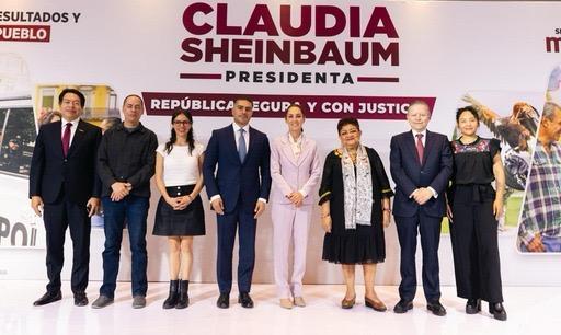 Claudia Sheinbaum puntualizó la honestidad, la atención a las causas, la coordinación y el combate a la corrupción como la base para lograr un México con paz, seguridad y justicia