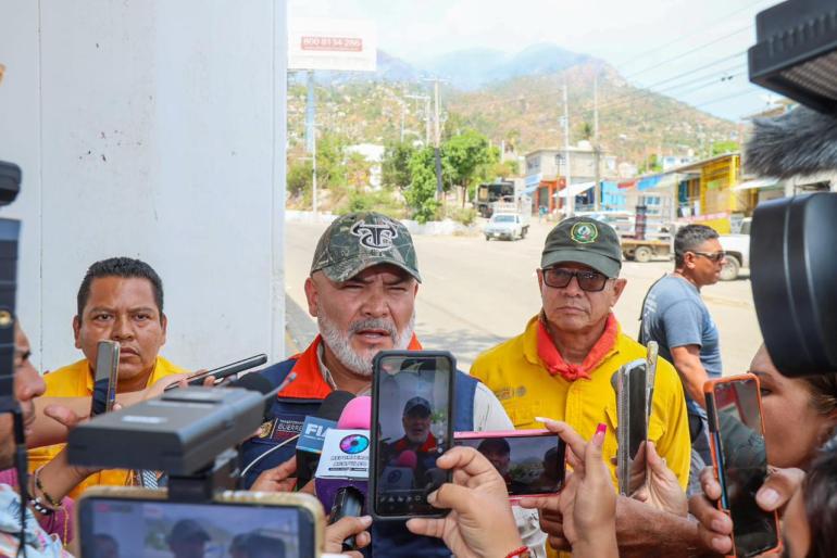 No hay riesgo entre la población ni viviendas aseguró el funcionario