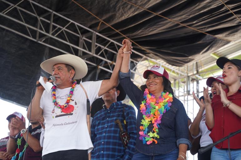 “¡El puente de Cacahuatepec va!”, afirma Abelina López Rodríguez 