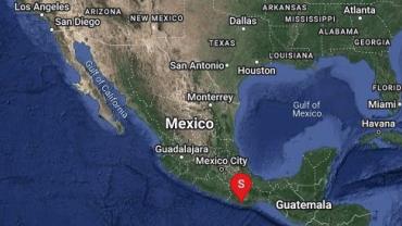 A las 20:11 horas de este día lunes, se percibió un sismo en Guerrero