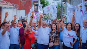 Pide Víctor Aguirre a ciudadanos votar por Movimiento Laborista