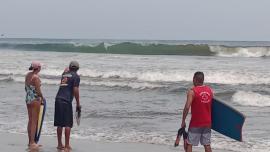 El Gobierno del Estado emitió un aviso preventivo para que se extremen las medidas de precaución necesarias en zonas de playa