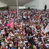 En su antepenúltimo encuentro con el pueblo de México, Claudia Sheinbaum se reunió con más de 50 mil personas en Villahermosa, Tabasco