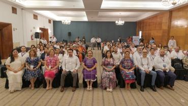 El secretario de Gobierno, Ludwig Marcial Reynoso asistió a la inauguración del Decimocuarto Encuentro Nacional de Educación Cívica