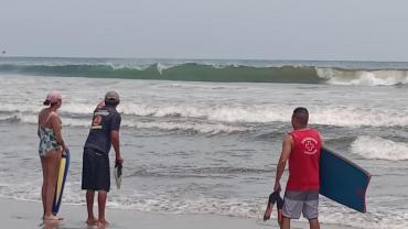 El Gobierno del Estado emitió un aviso preventivo para que se extremen las medidas de precaución necesarias en zonas de playa