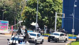 Ante el incremento de la violencia en Acapulco siguen llegando elementos de seguridad