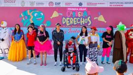 Con una gran participación se realizó la Primera Gran Carrera por los Derechos de las Niñas y Niños