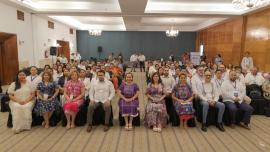 El secretario de Gobierno, Ludwig Marcial Reynoso asistió a la inauguración del Decimocuarto Encuentro Nacional de Educación Cívica