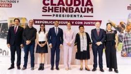 Claudia Sheinbaum puntualizó la honestidad, la atención a las causas, la coordinación y el combate a la corrupción como la base para lograr un México con paz, seguridad y justicia